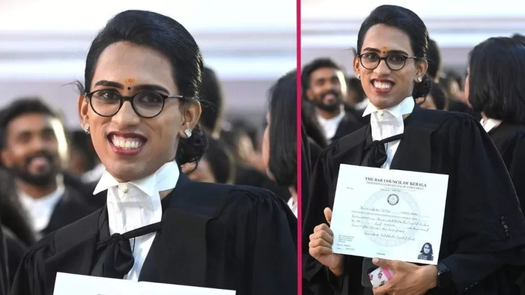 Kerala's first transgender lawyer : Padma Lakshmi