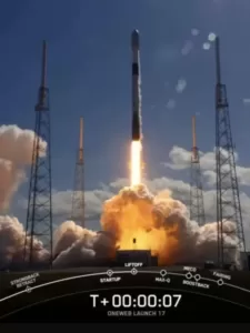 40 OneWeb internet satellites Launch by SpaceX