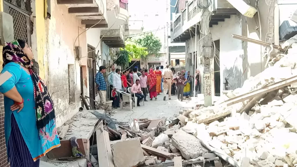 FIR registered after two buildings collapse in Delhi's Nangloi