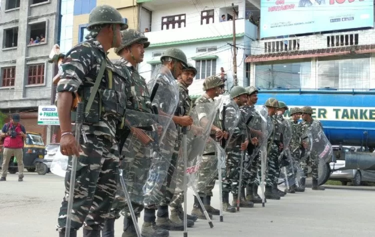 Army, paramilitary forces deployed in violence-hit Manipur