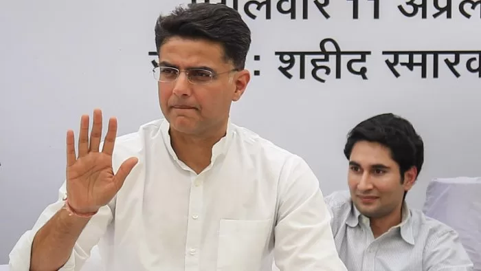 Ashok Gehlot's leader is Vasundhara Raje, says Sachin Pilot