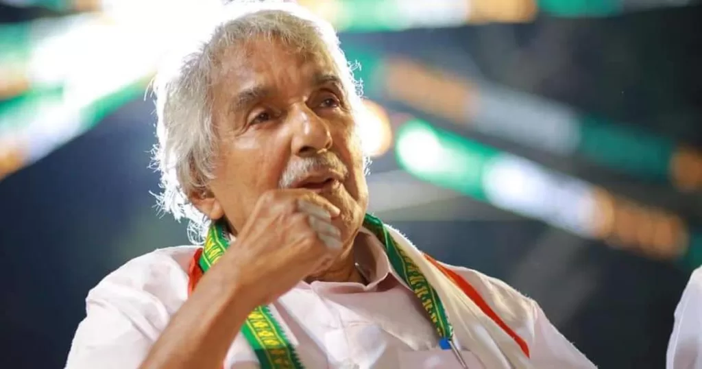 Ex-Kerala Chief Minister Oommen Chandy Dies At 79