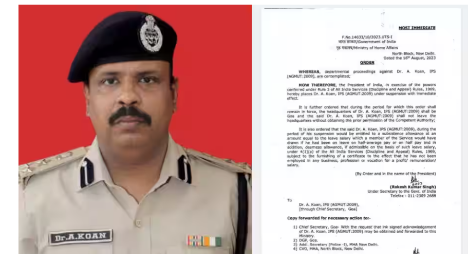 Home Ministry Suspends Goa IPS Officer Over Molestation Charges 